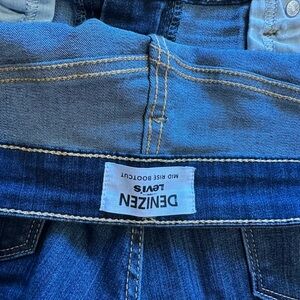 Levi's Dark Blue Bootcut Jeans